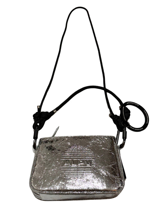ALEXANDRE PAVÃO - PARIS SHOULDER BAG PRATA CRAQUELÊ